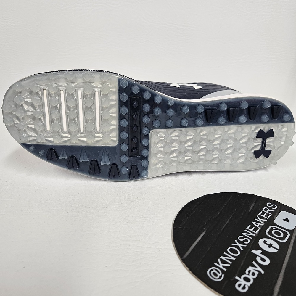 Under Armour HOVR Show GORE-TEX Navy Blue Golf Shoes 3022762-400 Men's Size 11 - Picture 6 of 8